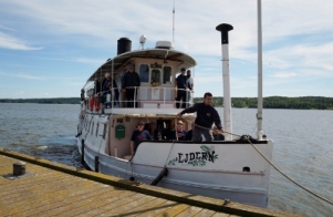 SS Ejdern ankommer Mariefred, 4 juni 2016